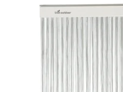 Livn Lines alu transparent/grau 100 x 230 cm Türvorhang