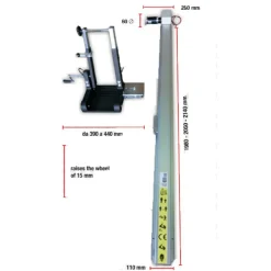 Manual Bike 190cm Rechts