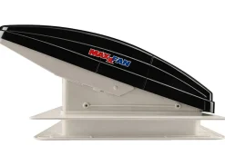 Maxxfan Deluxe 40 x 40 Dachluke mit Ventilator - smoke