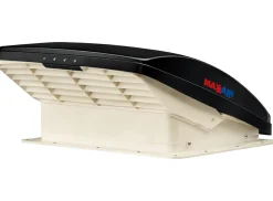 Maxxfan Deluxe 40 x 40 Dachluke mit Ventilator - smoke