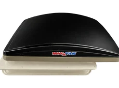 Maxxfan Deluxe 40 x 40 Dachluke mit Ventilator - smoke