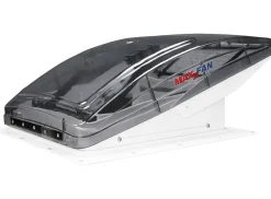 Maxxfan Deluxe 40 x 40 Dachluke mit Ventilator - transparent