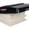 Maxxfan Deluxe Compact 28 x 28 Dachluke mit Ventilator - Smoke