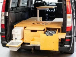 Moonbox 119 cm Modify Natur Van Campingbox mit Tisch