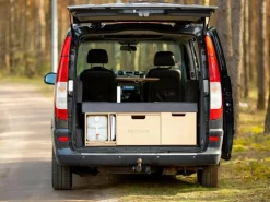 Moonbox 124 cm Modify Special Van Campingbox mit Tisch