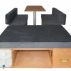 Moonbox 124cm Natur Van Campingbox mit Tisch