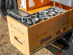 Moonbox 124cm Natur Van Campingbox mit Tisch