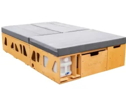Moonbox Van/Bus 115cm Modify Natur Campingbox mit Tisch