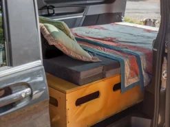 Moonbox Van/Bus 115cm Natur Campingbox mit Tisch
