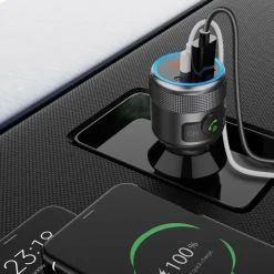 Nedis CATR3024BK Kfz Audio FM Transmitter - Schwarz