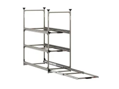 Nova Racks Serie M 3 Ebenen Seitenauszug 40x120x112 cm