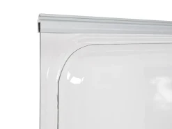 NRF Oceania 1450 x 650 mm Fenster mit Profil - Grey