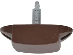 Obelink Druckknopfschloss mit Verriegelungshaken - Brown