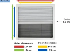 Obelink Eclipse Kombirollo - 150 x 80 cm