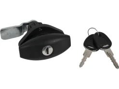 Obelink ovale Druckschloss - Black