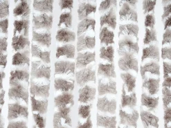 Obelink Taupe 185 x 56 Flauschvorhang