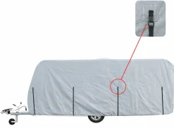 ProPlus Basic Line 640 - 701 x 235 cm Wohnwagen Schutzhülle