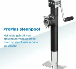 ProPlus Heavy Duty SH42/2000 Abstellstütze - 42-68 cm