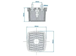 ProPlus Markierungsleuchte 66 x 62 mm - White