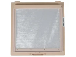 Rahmen mit Fliegengitter und Verdunkelung - Beige