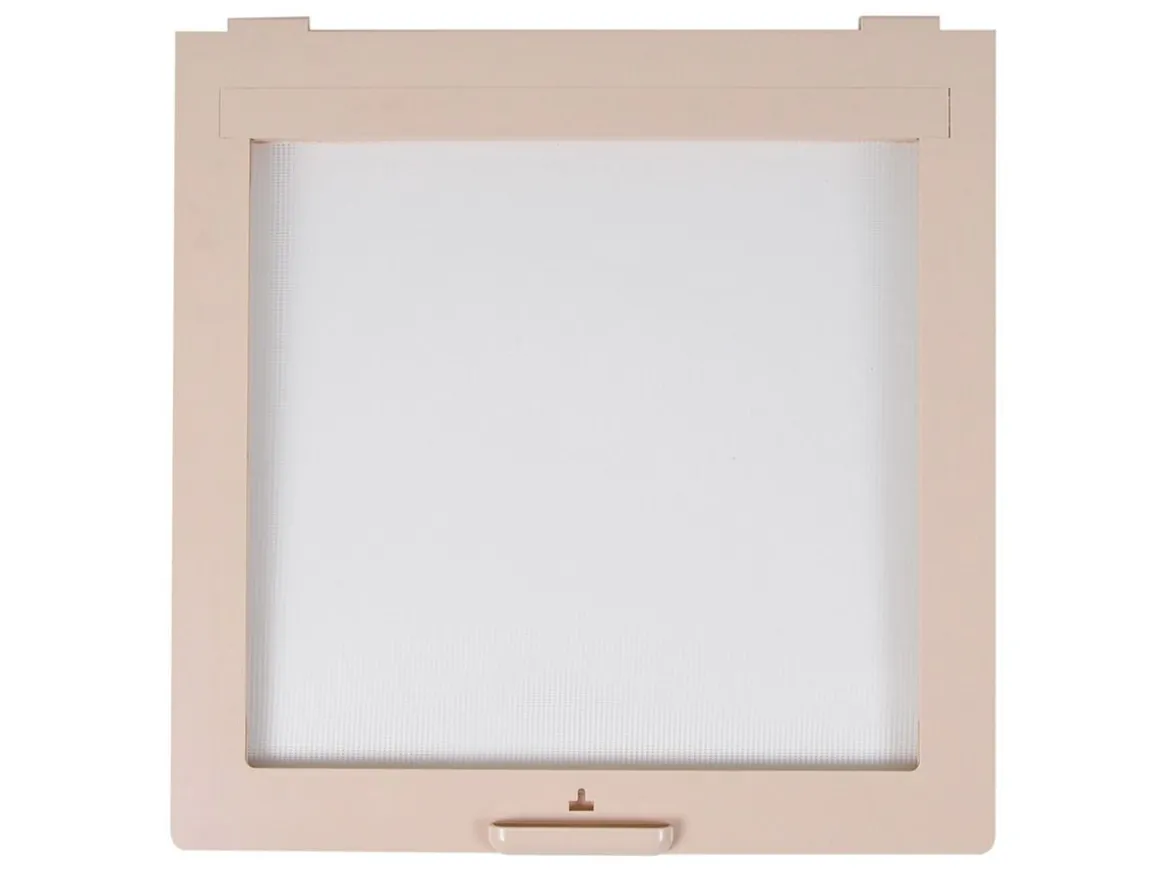 Rahmen mit Fliegengitter - Beige