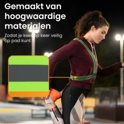R2B Einstellbare reflektierende Sicherheitsweste - Gelb