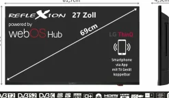 Reflexion LDDX27IBT Smart TV LED Fernseher