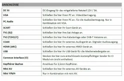 Reflexion LED2425 Camping LED TV Fernseher