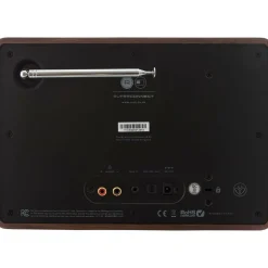 Revo SuperConnect DAB+/FM Internetradio - Schwarz/Braun