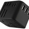 RollingSQUARE 2 USB-C und 3 USB-A Universal World Plug
