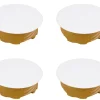 Runde Möbelverbinder - White