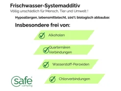 SAFE CAMPING Frischwasser-Systemadditiv - 5000mL