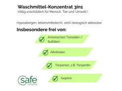 SAFE CAMPING 3in1 Konzentrat Waschmittel - 1000mL