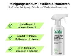 SAFE CAMPING Textilien & Matratzen Reinigungsschaum - 1 Liter
