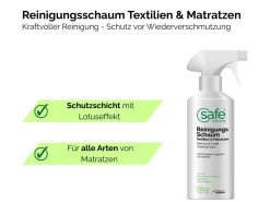 SAFE CAMPING Textilien & Matratzen Reinigungsschaum - 5000mL