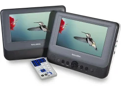 Salora DVP7048TWIN Tragbarer DVD-Player