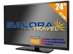Salora LED-TV mit eingebautem Triple-Tuner - 24 Inch