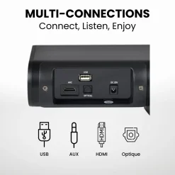 Salora SOUNDBAR680 Bluetooth-Soundbar mit Subwoofer