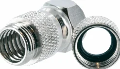 Schwaiger 2 x 7 mm HQ F-Aufdrehstecker