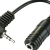 Schwaiger AUDIO winkelstecker Adapterkabel