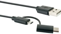 Schwaiger CK3112 1 Meter 3 in 1 Adapterkabel