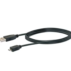 Schwaiger CK1511 1 Meter schwarzes USB 2.0-Anschlusskabel