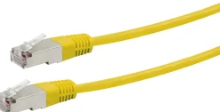 Schwaiger CKY1222 Cat5e 2 Meter gelber Netzwerkkabel
