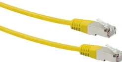 Schwaiger CKY1222 Cat5e 5 Meter gelber Netzwerkkabel