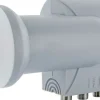 Schwaiger Digitales Quad LNB mit Wetterschutzabdeckung