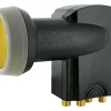 Schwaiger digitales Quattro LNB - Black