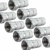 Schwaiger FST6510 6,5 mm Satz von 10 F-Stecker