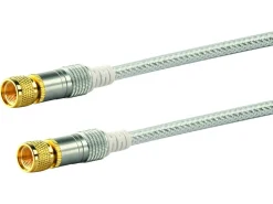 Schwaiger F-Stecker White Satellitenkabel - 3 meter