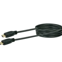 Schwaiger HDM0300 3 Meter Schwarzes High Speed HDMI-Kabel mit Ethernet