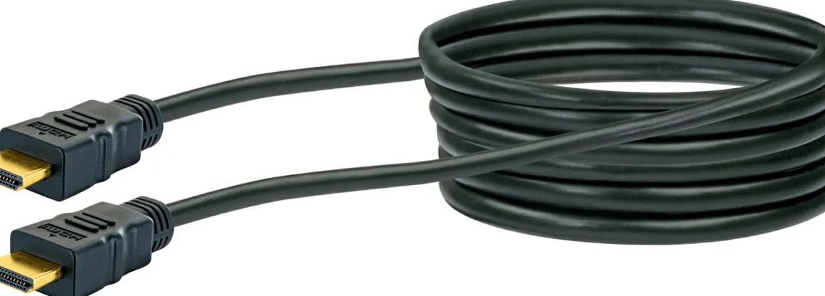 Schwaiger HDMHD30 3 Meter schwarzes HDMI-Kabel mit Ethernet